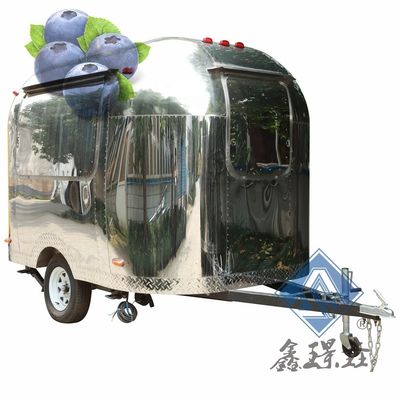 Carrinhos de comida comerciais Caminhão de comida móvel com cozinha e forno de pizza Vendedor confiável