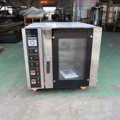 Forno de convecção elétrica multifunção para produção de pão de padaria Tecnologia de ar quente