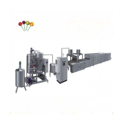 150 kg/h Linha de produção de doces duros Máquina Multifuncional e apoio técnico em vídeo