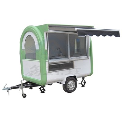 250*160*210cm Tamanho personalizado Rua Mobilidade Cozinha Móvel Sorvete Móvel Fast Food Car