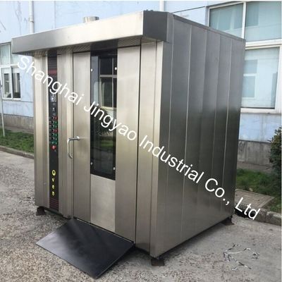 Forno com estante rotativo de capacidade de 100 kg/h para panificação de pão, biscoitos e biscoitos em lojas de vestuário