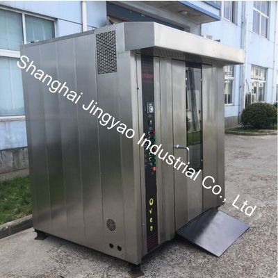 Forno com estante rotativo de capacidade de 100 kg/h para panificação de pão, biscoitos e biscoitos em lojas de vestuário