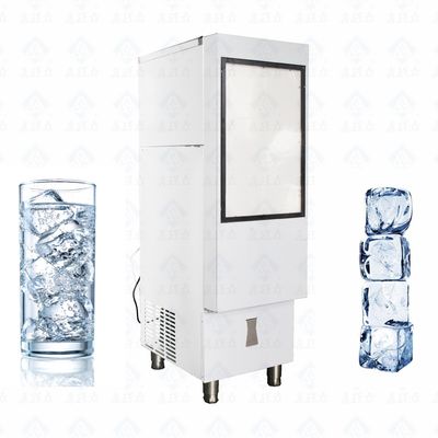 Máquina automática de fabricação de gelo comercial para negócios domésticos 430x520x800