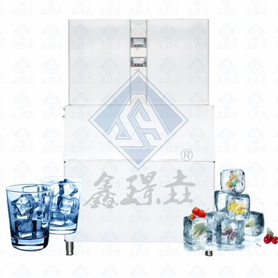 Fabricante de gelo de barras de aço inoxidável para produção rápida e de gelo em ambientes comerciais