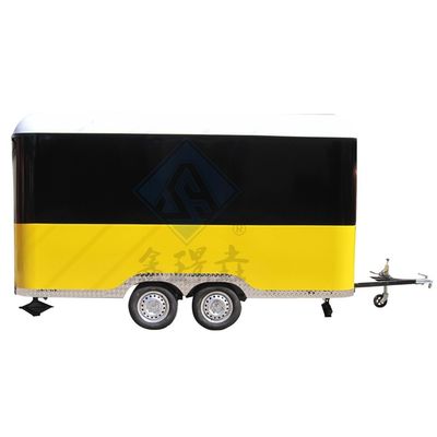 500*200*210cm Snack Hot Dog Burger Cake Food Truck com suporte online após serviço