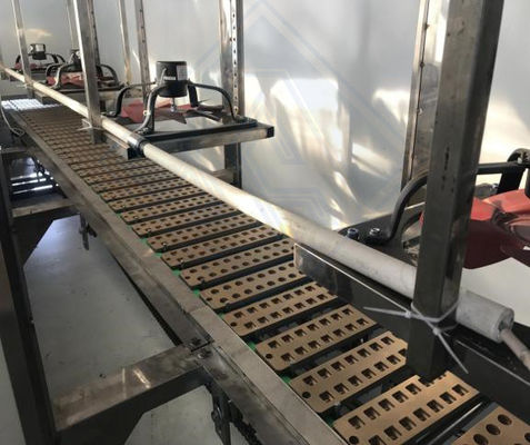 Máquina de fabricação de doces de frutas de 220V para doces duros de geleia 3500*900*1620mm Linha de produção