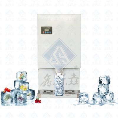 Máquina de fabricação de cubos de gelo de alta capacidade com tecnologia avançada e operação automática