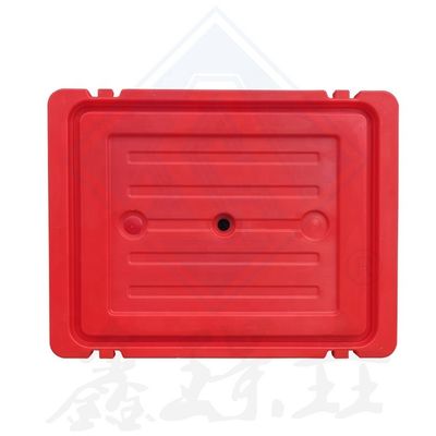 Caixa de almoço isolada de forma redonda Equipamento mecânico de cozinha com prato de esfregão