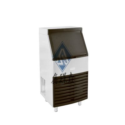 Máquina de fabricação de cubos de gelo com função automática e capacidade de armazenamento de gelo de 1000 kg