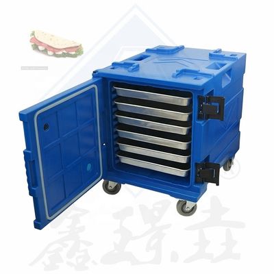 Caixa de peixe comercial isolada ecológica para armazenamento e conservação de alimentos