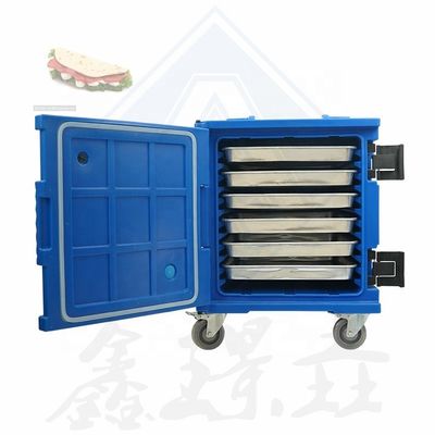 Caixa de peixe comercial isolada ecológica para armazenamento e conservação de alimentos