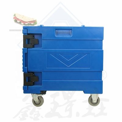 Caixa de peixe comercial isolada ecológica para armazenamento e conservação de alimentos