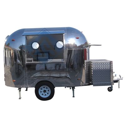 Caminhão de comida personalizado de aço inoxidável de 1000 kg com equipamentos completos de cozinha de restaurante