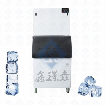 Máquina de fazer cubos de gelo de aço inoxidável e máquina de fazer gelo para produção rápida de gelo