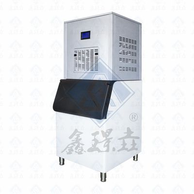 Máquina de fazer cubos de gelo de aço inoxidável e máquina de fazer gelo para produção rápida de gelo
