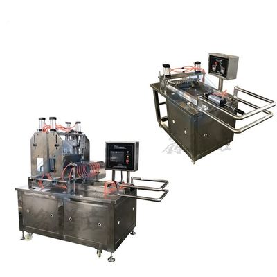 Máquina industrial elétrica de gomas para produção de doces duros e gelatinosos de 20 a 50 kg/h