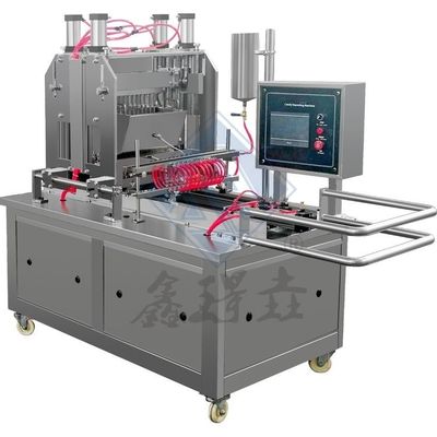 Máquina industrial elétrica de gomas para produção de doces duros e gelatinosos de 20 a 50 kg/h