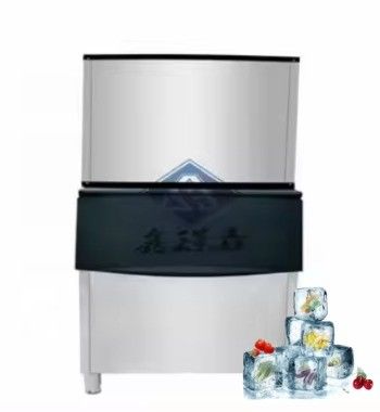 Fabricante automático comercial de cubos de gelo com compressor Emerson e grande capacidade