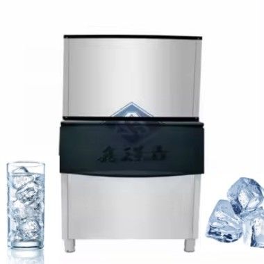 Fabricante automático comercial de cubos de gelo com compressor Emerson e grande capacidade