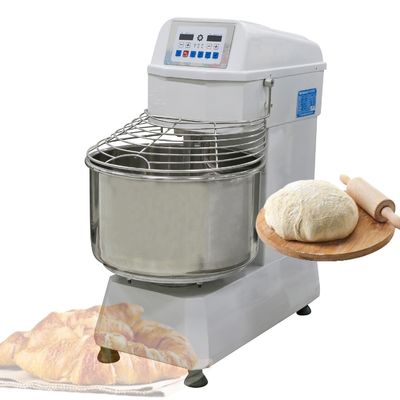 Máquina de mistura de massa em espiral de padaria elétrica Equipamento de pão automático industrial