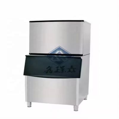 Máquina de fabricação de cubos de gelo para loja de alimentos 22*22*22mm Tamanho de gelo e função automática