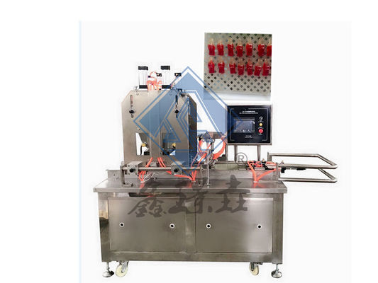 1.5KW Chocolate Toffee Lollipop Gummy Bear Machine para 50kg/h de fabricação industrial de doces
