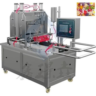 Máquina de 500 kg de doces de borracha Depositando doces duros com alta produtividade