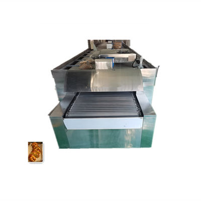 Forno de túnel elétrico para biscoitos de pão francês perfeitamente crocantes 7/8/10m