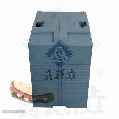 Liner de caixa de alimentos congelados isolado para equipamento mecânico de cozinha de tamanho personalizado