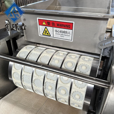 Máquina de biscoitos para manteiga e chocolate industrial de dois cores