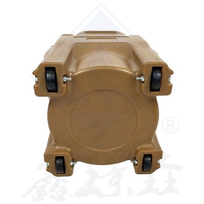 Caixa de peixe e carne isolada em cor personalizada para armazenamento de alimentos frescos