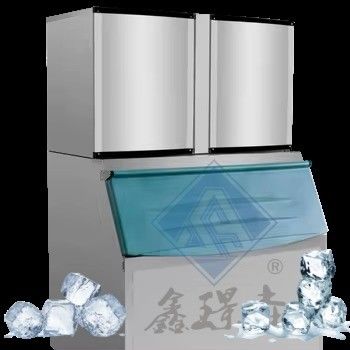Máquina simples e durável para fazer cubos de gelo 430x520x800 para arrefecimento por ar Refrigerador por água