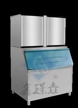 Máquina simples e durável para fazer cubos de gelo 430x520x800 para arrefecimento por ar Refrigerador por água