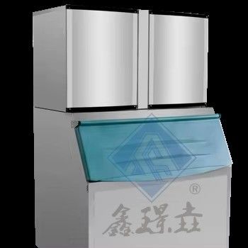 Máquina simples e durável para fazer cubos de gelo 430x520x800 para arrefecimento por ar Refrigerador por água