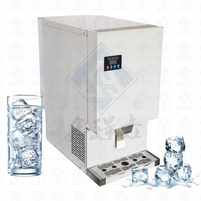 Fabricante comercial de cubos de gelo de aço inoxidável para capacidade de produção de restaurantes