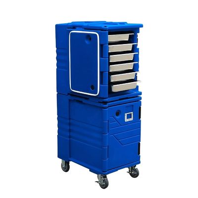 Caixa de refrigeração com gelo isolante para equipamentos mecânicos de cozinha de longa duração em restaurantes