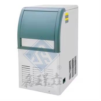 Capacidade de armazenamento de gelo de 100 kg Máquina de fazer gelo comercial para restaurante feita de aço inoxidável