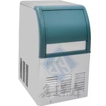 Capacidade de armazenamento de gelo de 100 kg Máquina de fazer gelo comercial para restaurante feita de aço inoxidável
