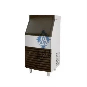 Máquina de fabricação de cubos de gelo de aço inoxidável comercial 22*22*22mm