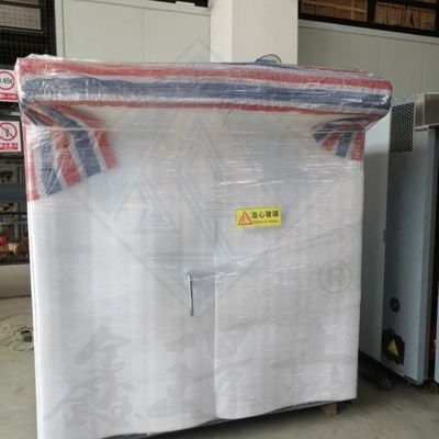 Máquina de panificação de pão Forno elétrico de aço inoxidável com função de cozimento de carrinho rotativo