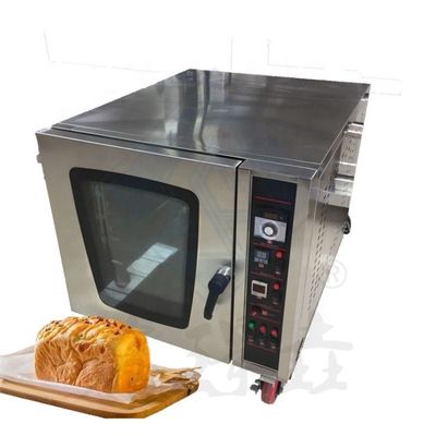 Alta produtividade 5 bandejas Forno de convecção de forno de cozinha