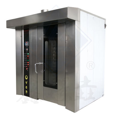 32 bandejas Cupcake de gás elétrico Forno de torrada Forno rotativo para máquina de panificação de pão