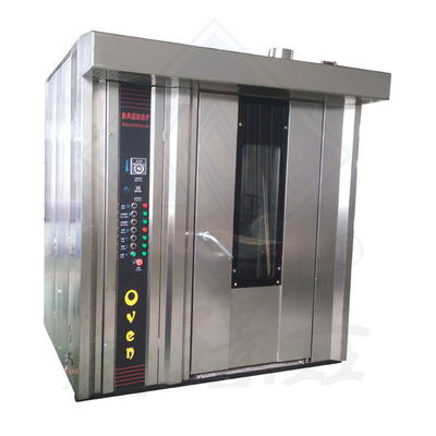 32 bandejas Cupcake de gás elétrico Forno de torrada Forno rotativo para máquina de panificação de pão
