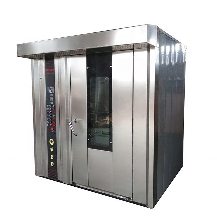 1300kg Capacidade -3N380V 32 bandejas Diesel Oil Forno rotativo para assar alimentos em Xangai