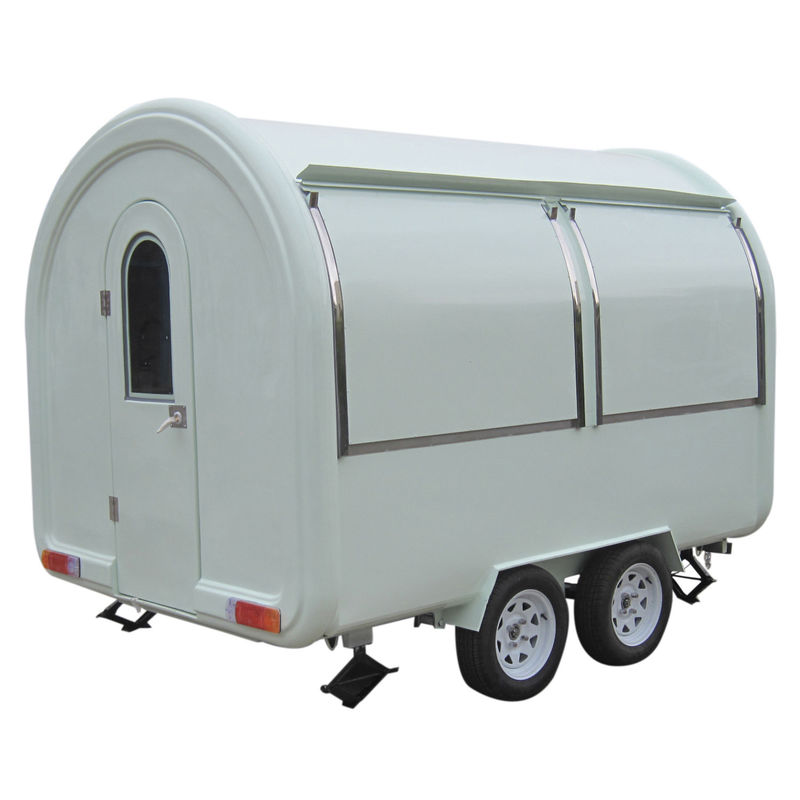 900 kg Capacidade de carga Trailer de carrinho de comida móvel Ideal para venda de fast food na rua