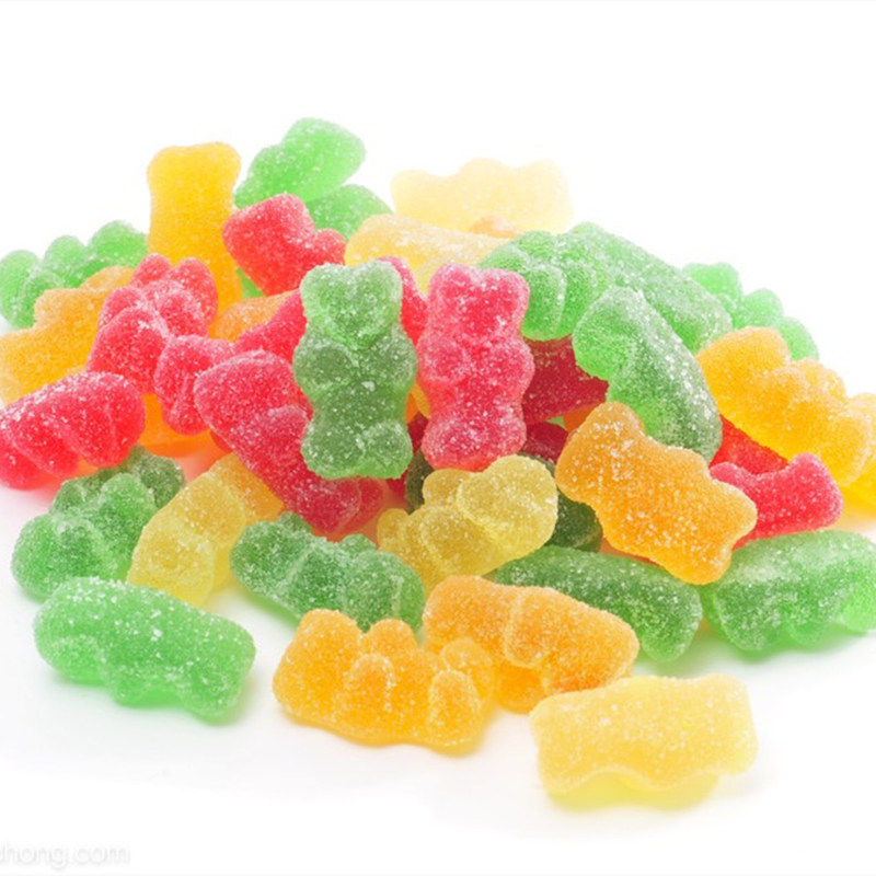 380V linha de produção automática de tensão para o ursinho gomoso Soft Lollipop máquina de enchimento de doces