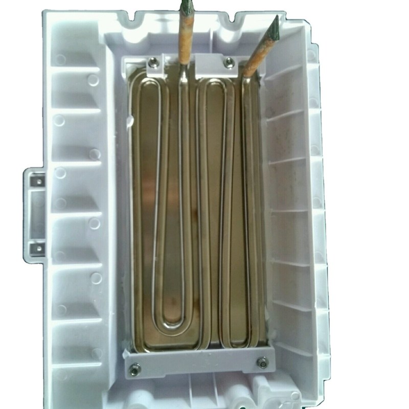 Evaporador de gelo de tamanho de grade de 40x40x22 mm com boa condutividade térmica e material de cobre