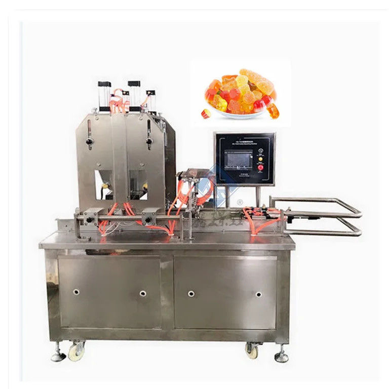 Adequado para a produção de alimentos doces Depositador automático de feijão Máquina de fabricação de doces gelatinosa