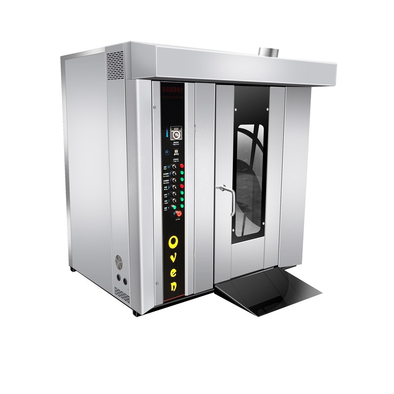 Peças sobressalentes após o serviço 16 bandejas fundo rotativo pão eléctrico forno de panificação para alimentos