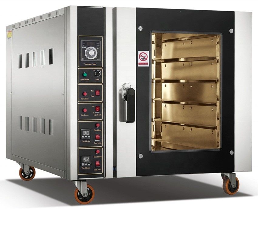 Forno de convecção a gás eléctrico Forno de ar quente para assar pão e bolo